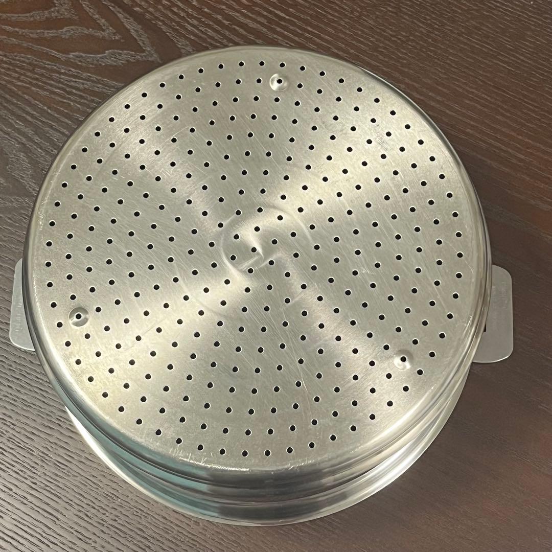 クリステル　CRISTEL 蒸し器　廃盤　24cm