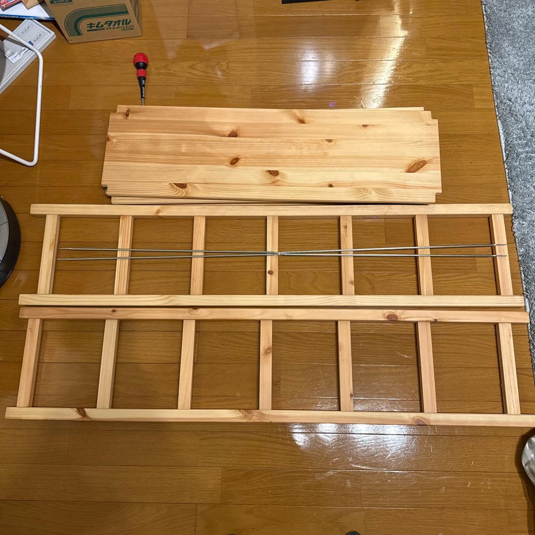 無印良品 パイン材ユニットシェルフ奥行25cmタイプ・86cm幅・中