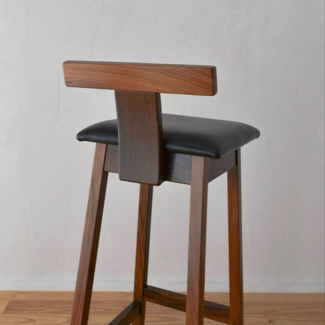 デンマーク ハイスツール カウンターチェア ローズウッド バースツール
