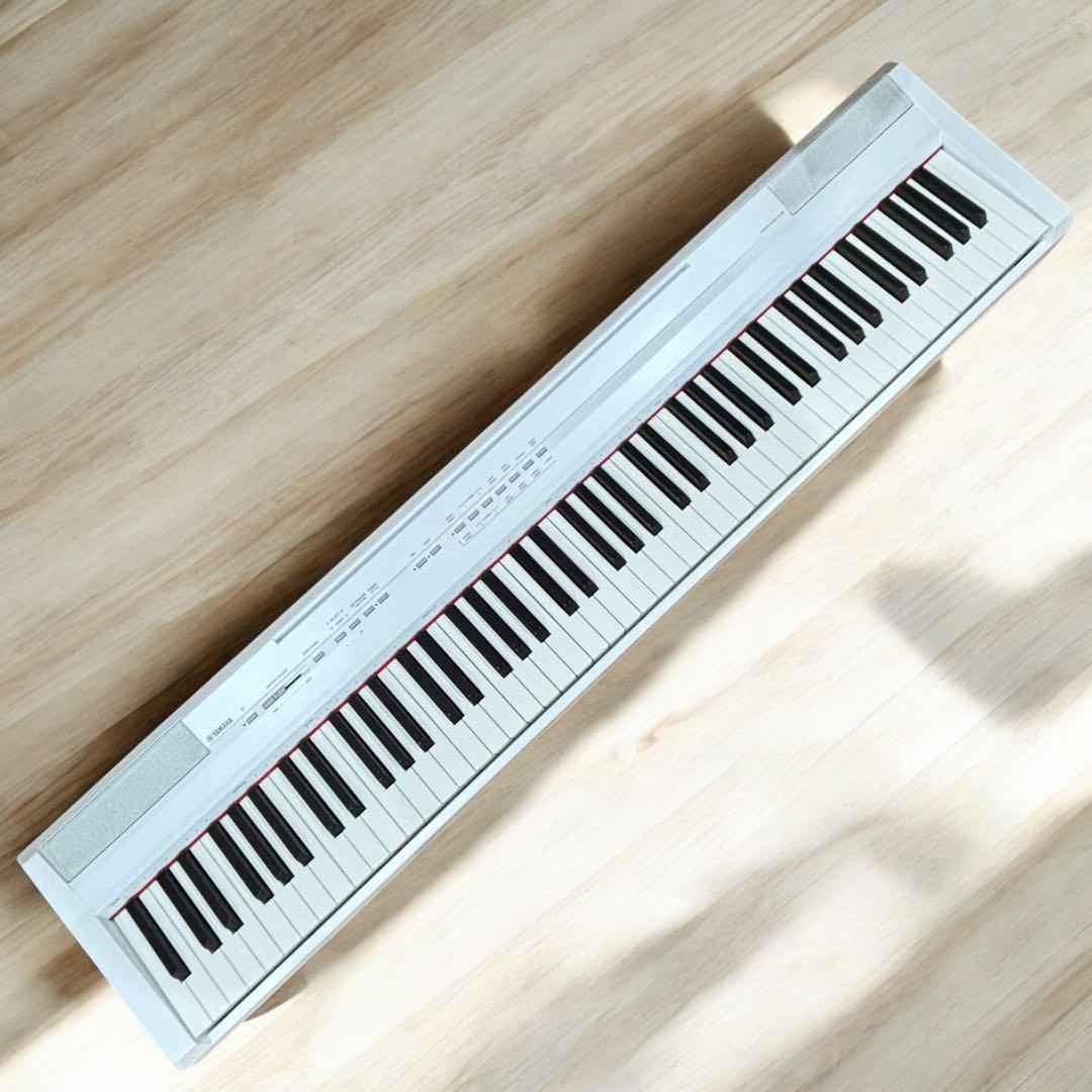 【希少ホワイト】YAMAHA P-105 電子ピアノ 88鍵盤 美品
