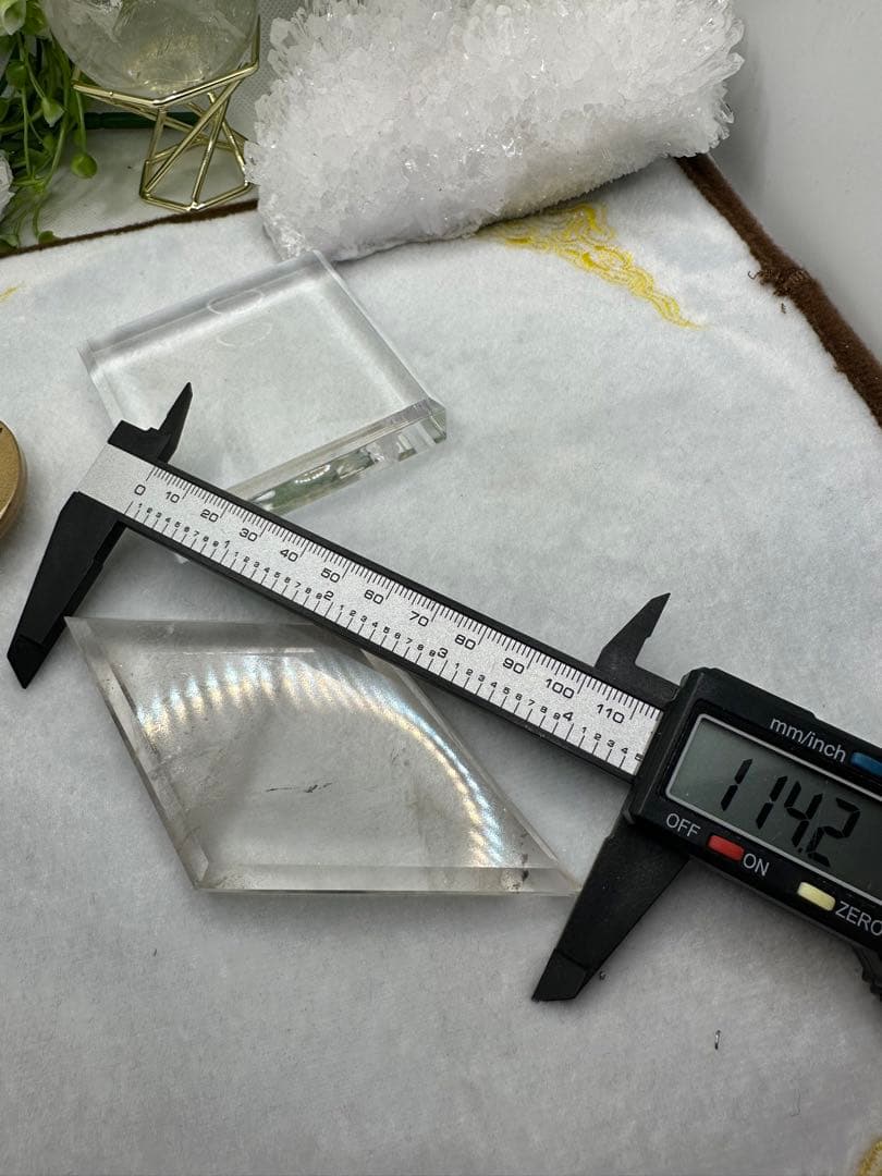 水晶ひし形♡♡No120 透明感抜群！