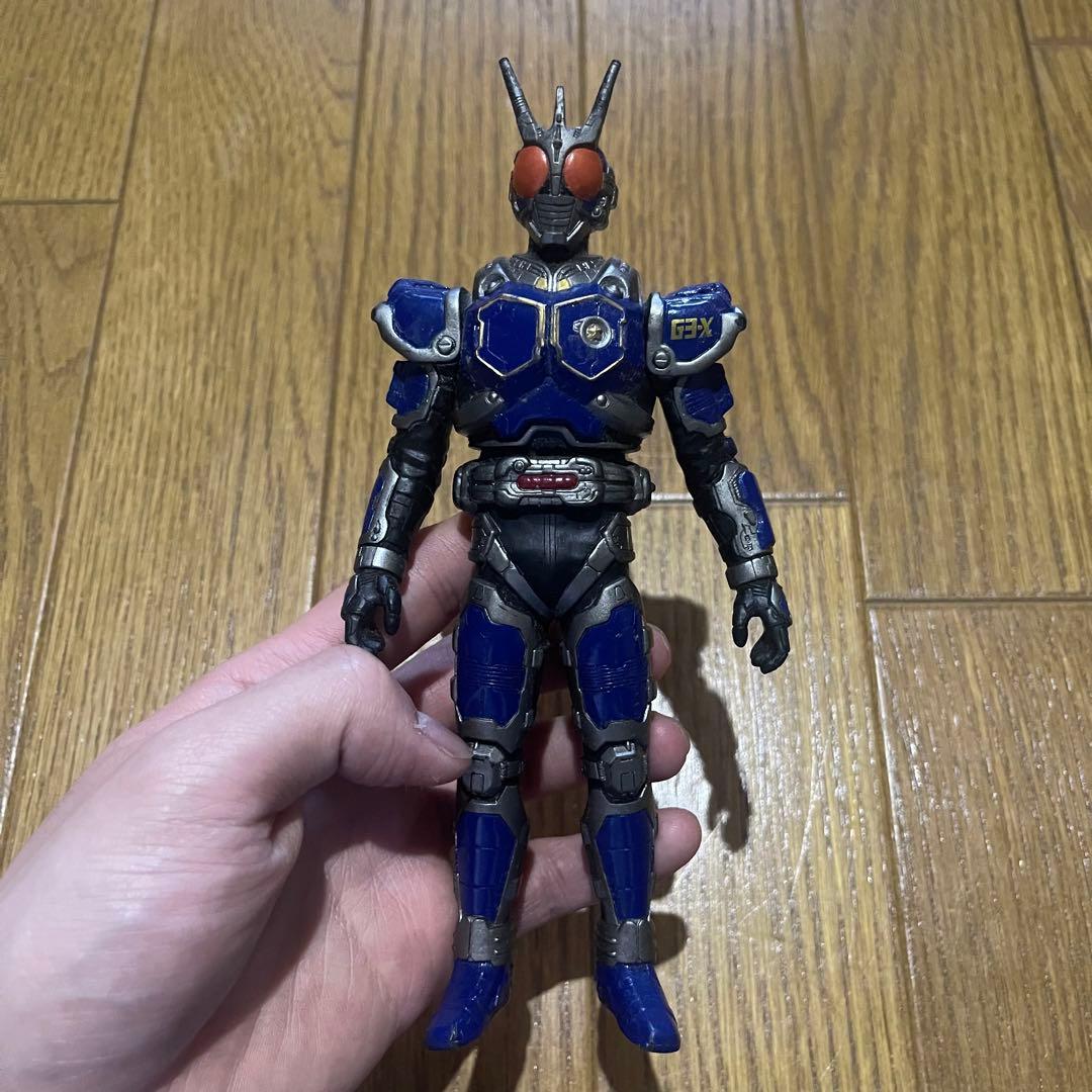 仮面ライダーG3-X ソフビ 当時物 2001年代 - メルカリ