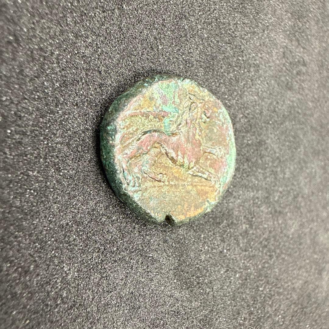 【希少】 シラクーサ アガトクレス 青銅 AEリトラ　古代