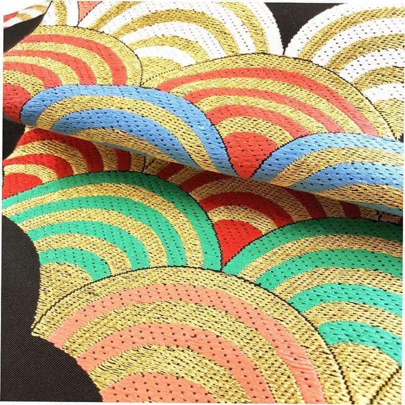 0ag54□逸品!川島織物 祝着 七五三 ハーフ成人式 七歳 全通袋帯□美品