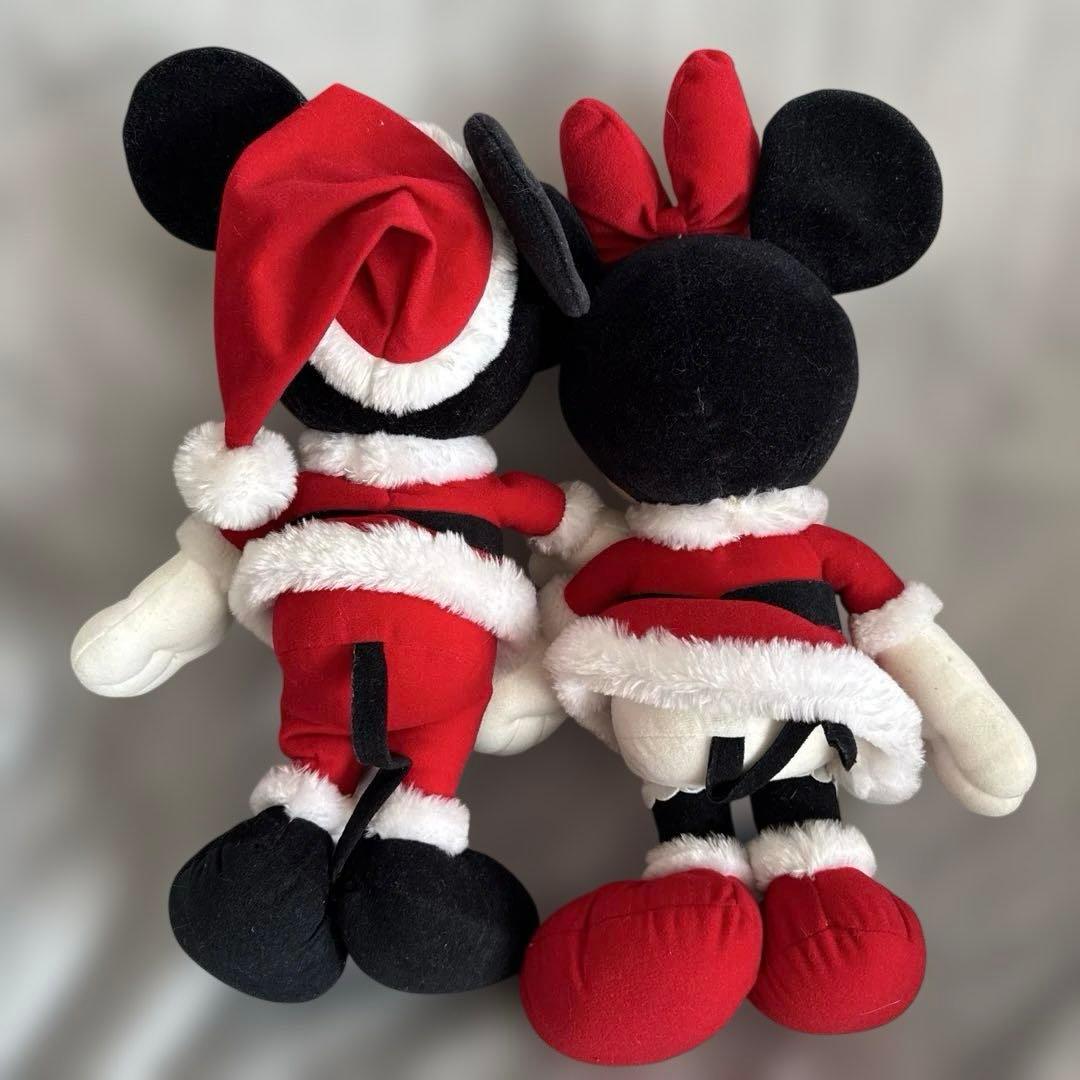 希少】SEGAミッキー ミニー クリスマスぬいぐるみ セット サンタ