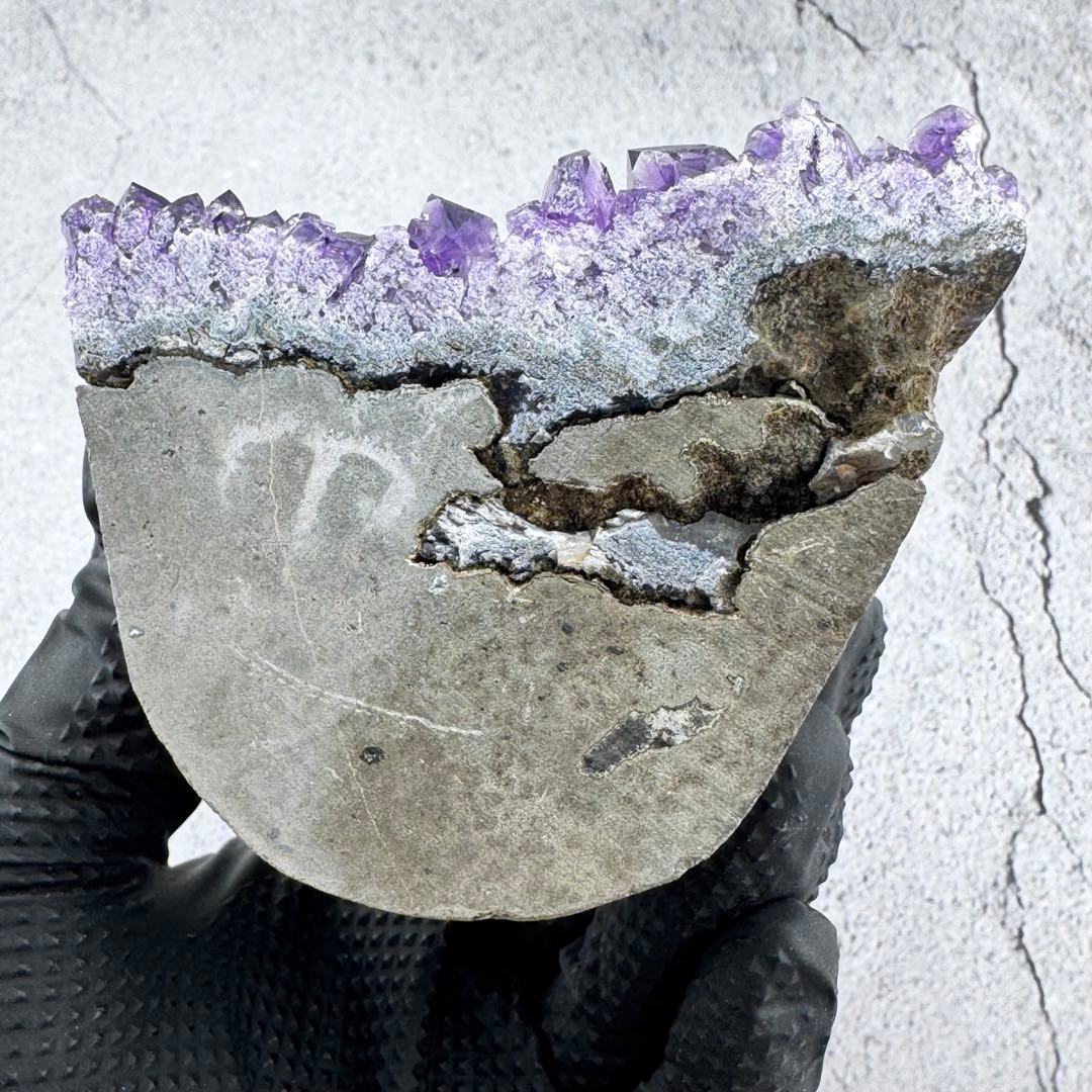 G-179高品質アメジスト クラスター ドーム　ウルグアイ産 高濃度 天然石