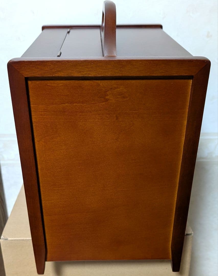 【未使用】木製ドレッサー ミラー付き 引き出し付き