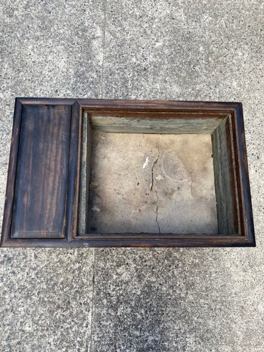 長火鉢　蓋　黒柿　　お値下げ致しました！