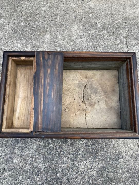 長火鉢　蓋　黒柿　　お値下げ致しました！