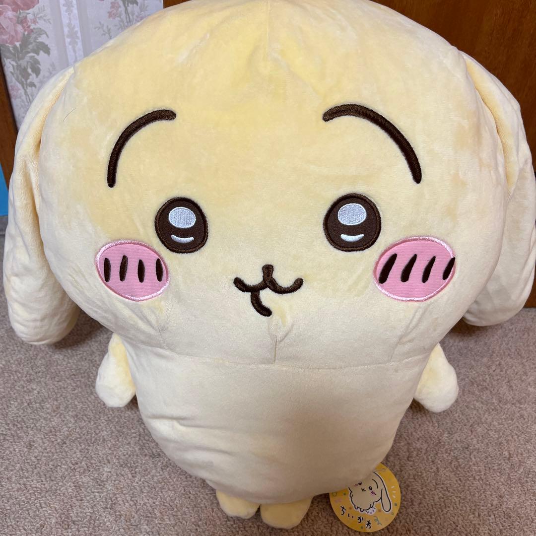 ちいかわ うさぎ ぬいぐるみ 垂れ耳なうさぎ 超BIGぬいぐるみ - メルカリ