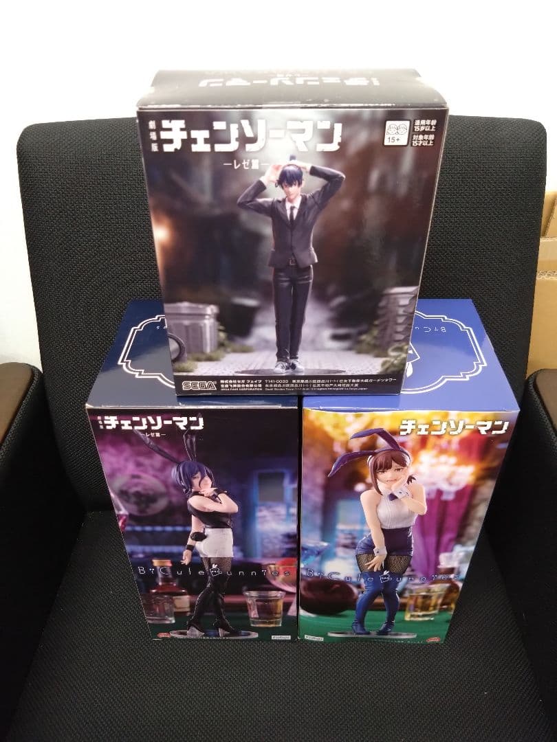 チェンソーマン　BiCute Bunnies Figure レゼ　コベニ　セット