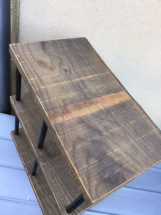 最終価格　アイアン3段シェルフ