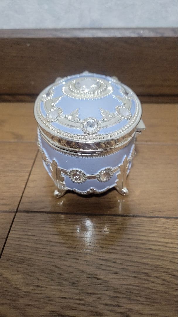 スワロフスキー　サンキョー アンチモニー　オルゴール　星に願いを