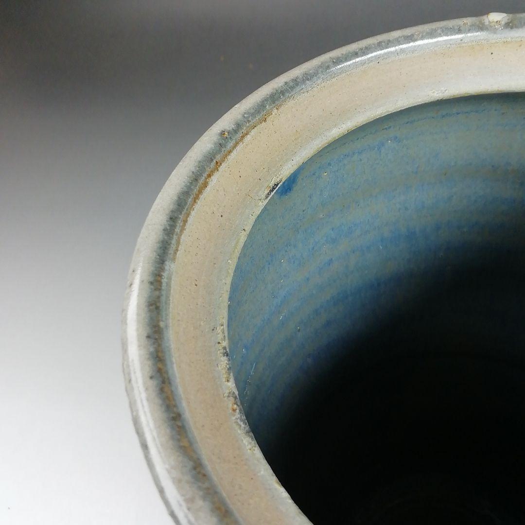 T686 水指 『熊野焼』『細水指』『皿谷実 造』 共箱 茶道具 - メルカリ