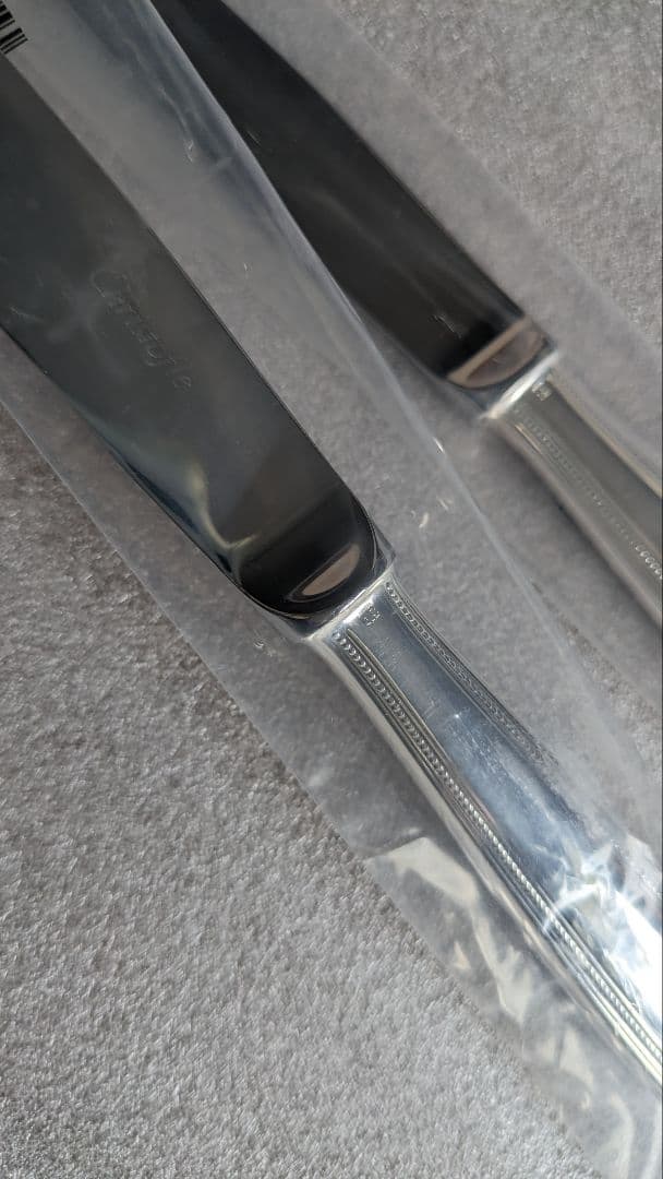 箱なし　クリストフル　スタンダードディナーフォーク　2本セット　パール