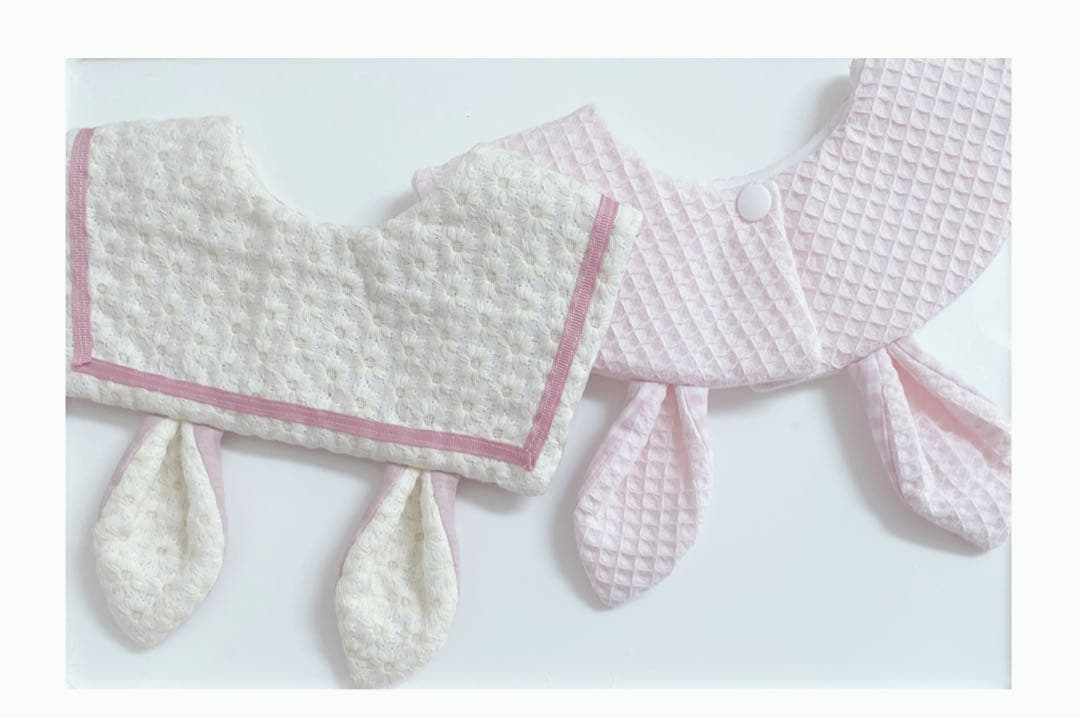 ハンドメイドスタイ　うさみみセーラースタイ　ひまり様