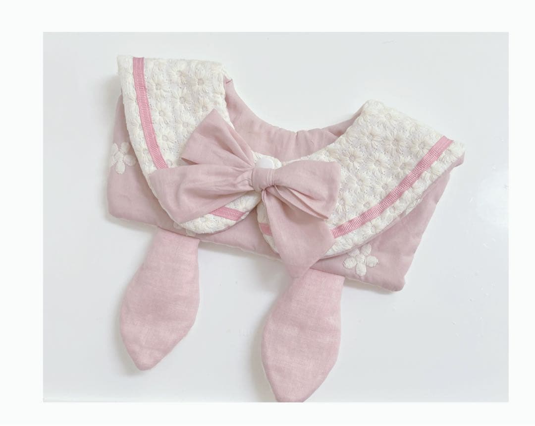 ハンドメイドスタイ　うさみみセーラースタイ　ひまり様