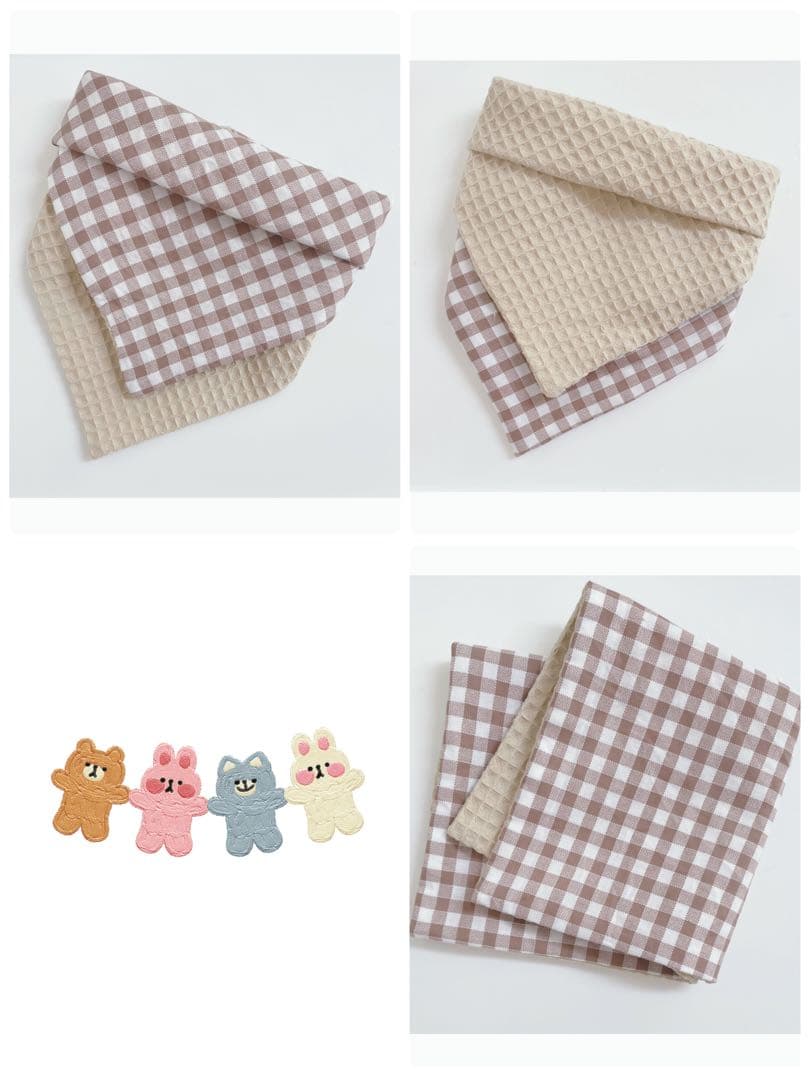 ハンドメイドスタイ　うさみみセーラースタイ　ひまり様