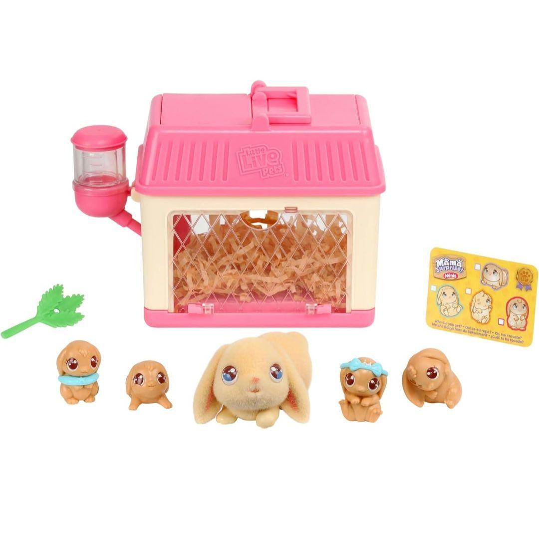 リトルライブペット ママ サプライズ ミニうさぎ ぬいぐるみ おもちゃ