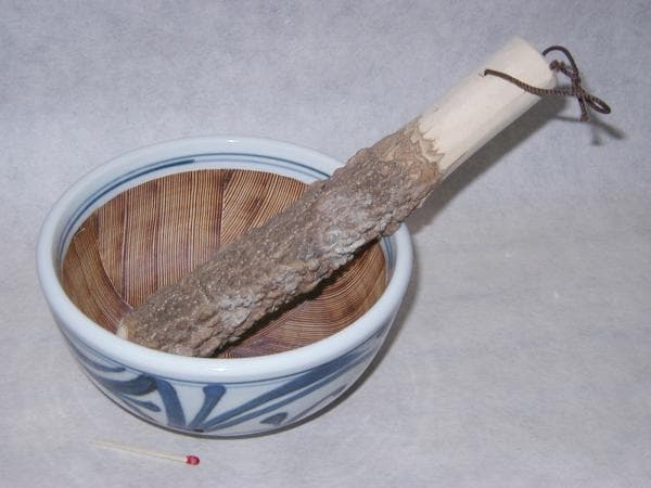 砥部焼「すり鉢（大）唐草 」１ツ【  送料確認用出品  】