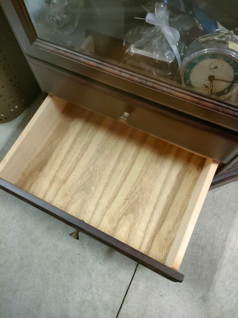 美品　ヴィンテージ　キャビネット　ガラスケース