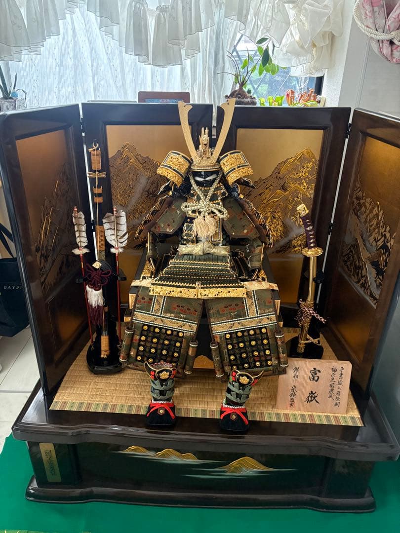 五月人形　鎧兜　端午の節句　日本人形