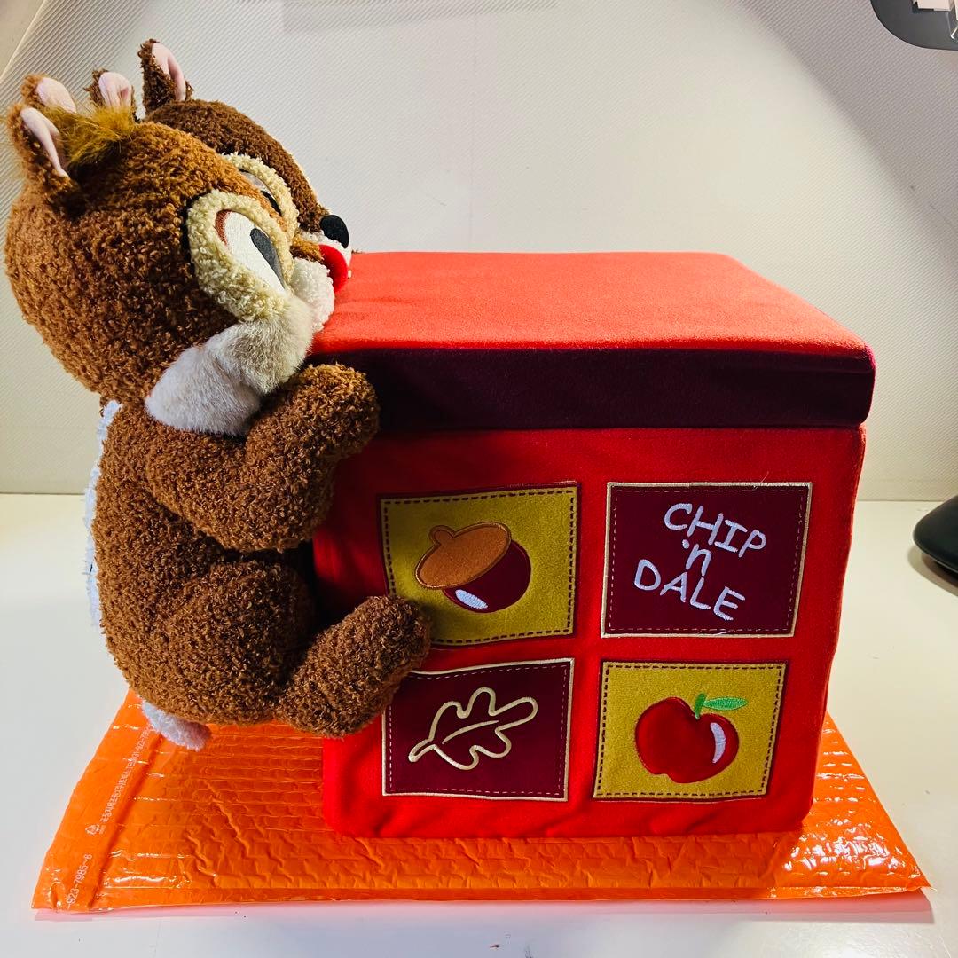 値引交渉対応【レア商品】リゾート限定 チップとデール 収納 ボックス スツール