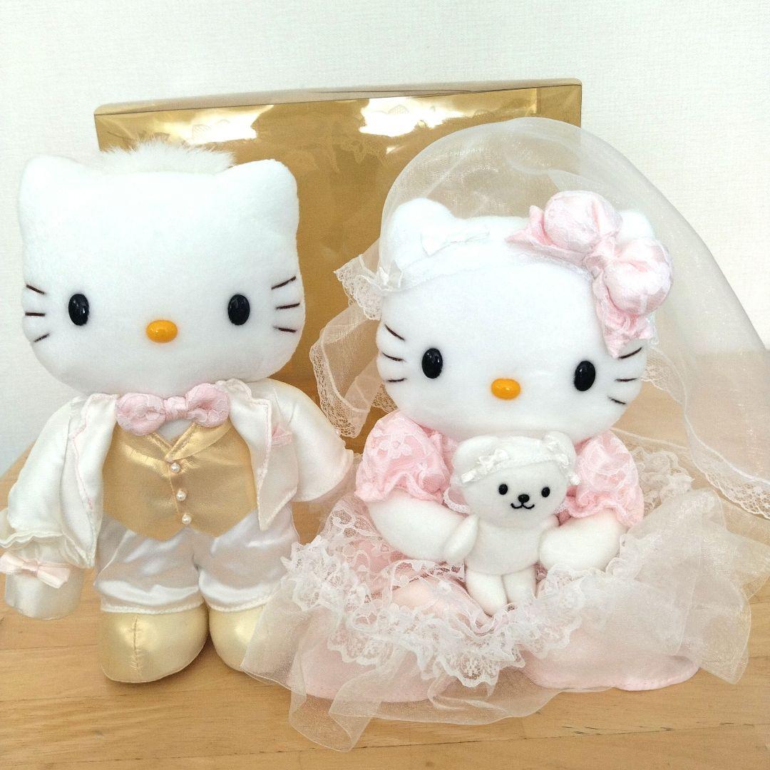 キティちゃん ハローキティ ウェディング ぬいぐるみ 結婚式 - メルカリ