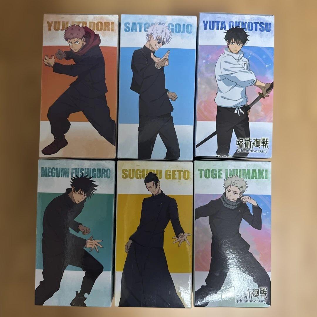 ラウンドワン限定 呪術廻戦 フィギュア 6体セット - メルカリ