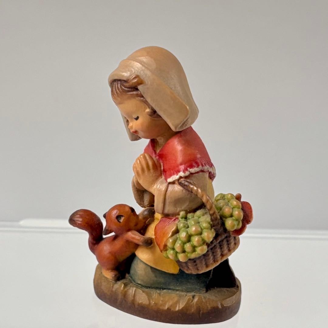 アンリ人形　ANRI 美品　6.5㎝　☆*【小さな・Thanksgiving】