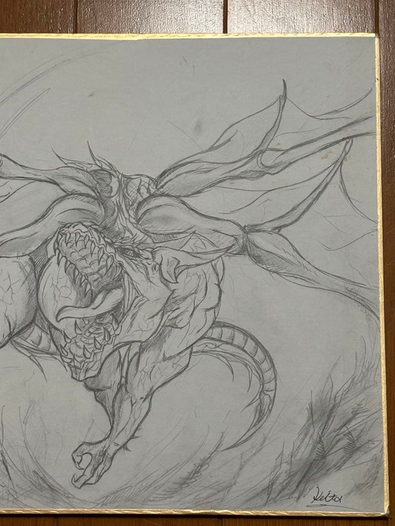 ♦️貴重♦️ 岡田恵太　直筆イラスト　激レア