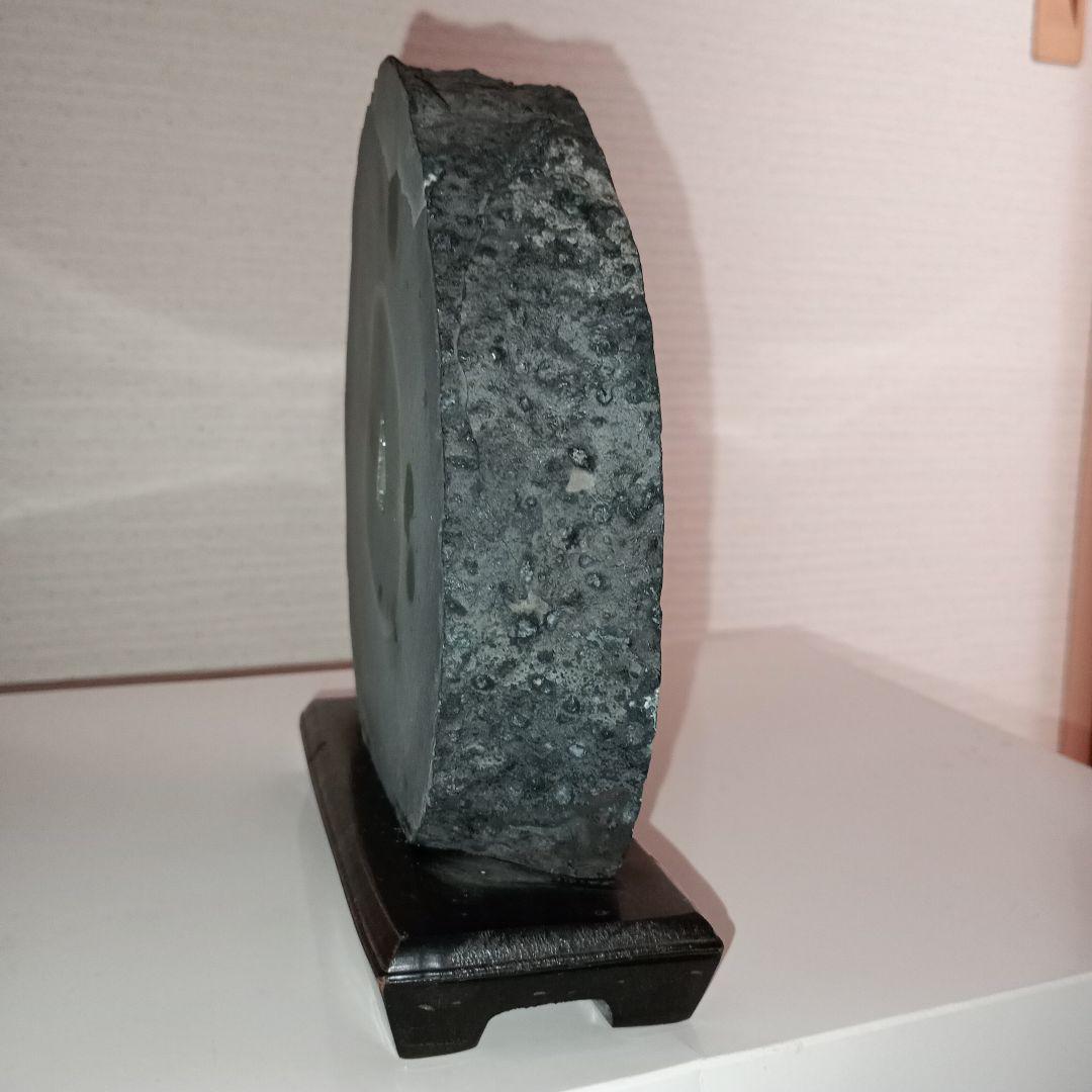 天然鑑賞石✯グリーンメノウ（緑瑪瑙）鑑賞用　約1.6kg