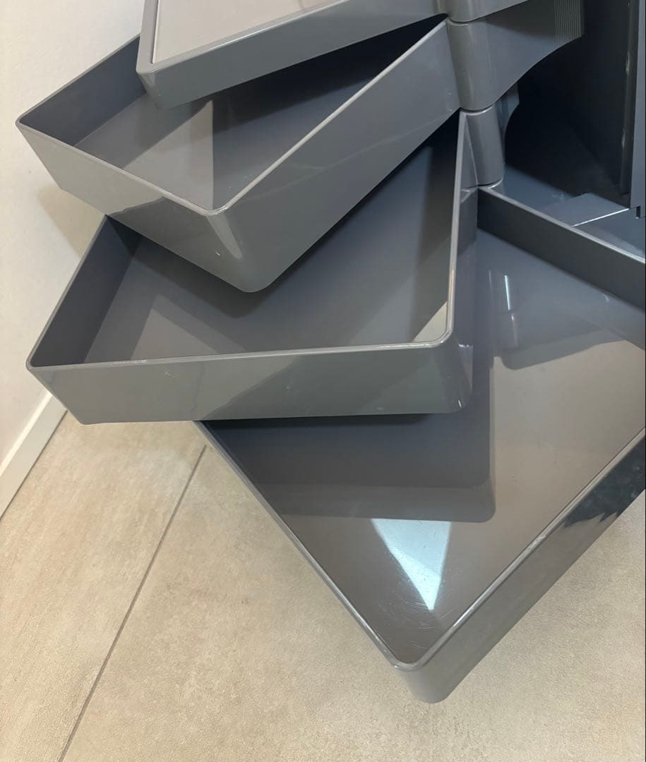 ジョエコロンボ　ボビーワゴン　付属品付き　グレー