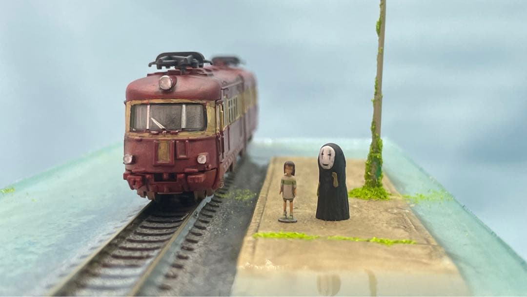 千と千尋の神隠し風 海原鉄道 ジオラマ - メルカリ
