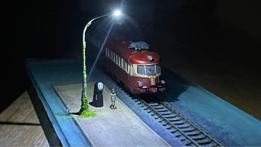 千と千尋の神隠し風 海原鉄道 ジオラマ - メルカリ