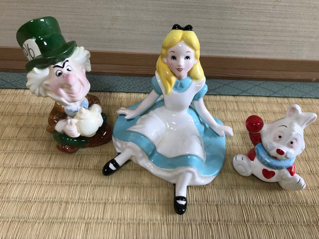 昭和レトロ  ミッキー ミニーディズニー 置物 飾り 写真立て