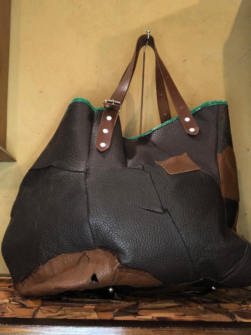 A57.パッチワークバック　バテッィク布