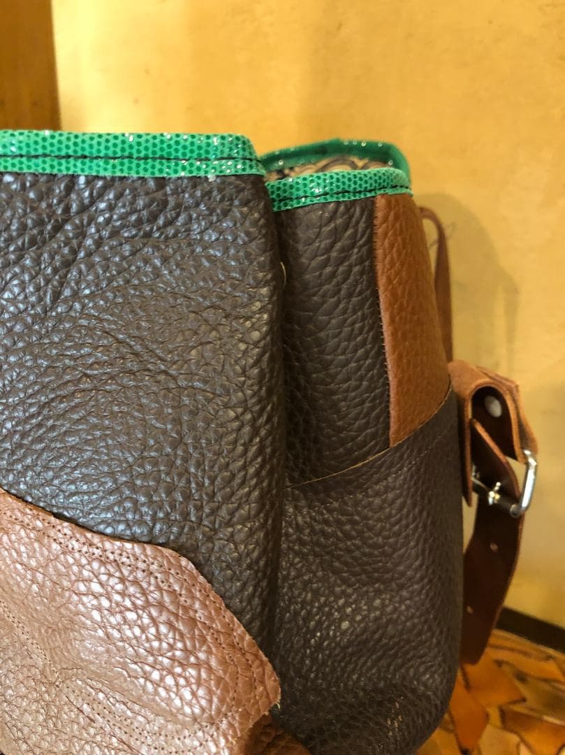 A57.パッチワークバック　バテッィク布