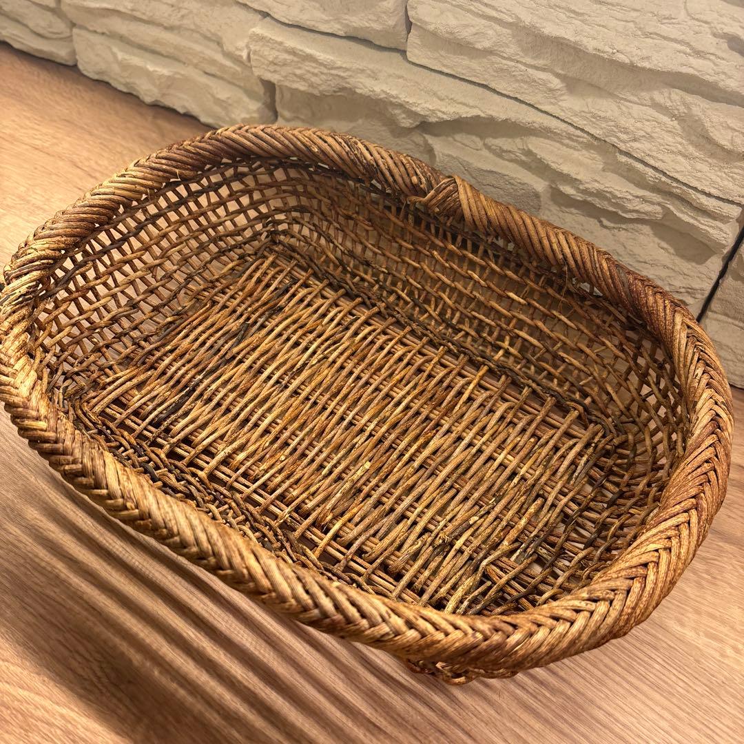 (日々ノ道具 奥田金物) あけび　盛りカゴ