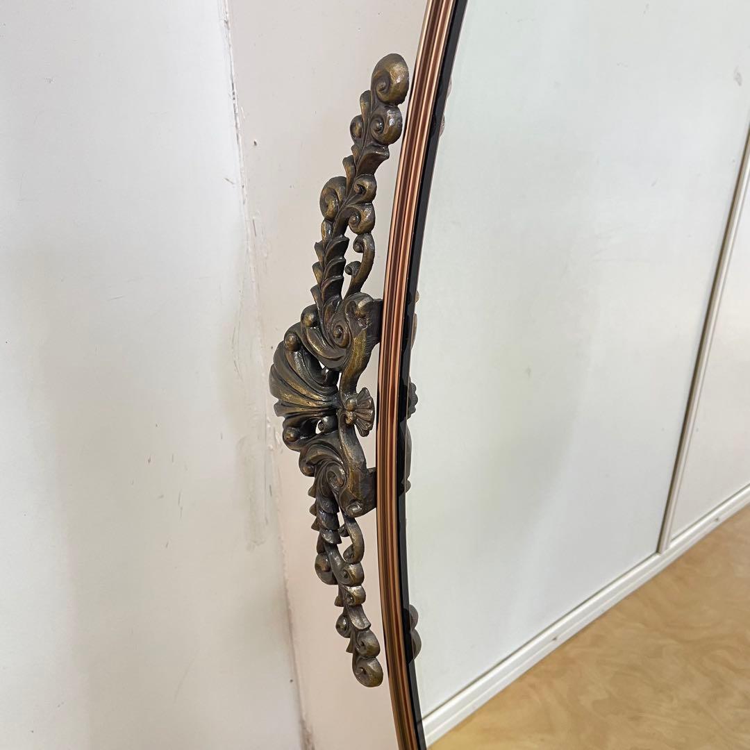 ビンテージ ミラー④ 鏡 アンティーク調 ウォールミラー 壁掛け 大型 美容室