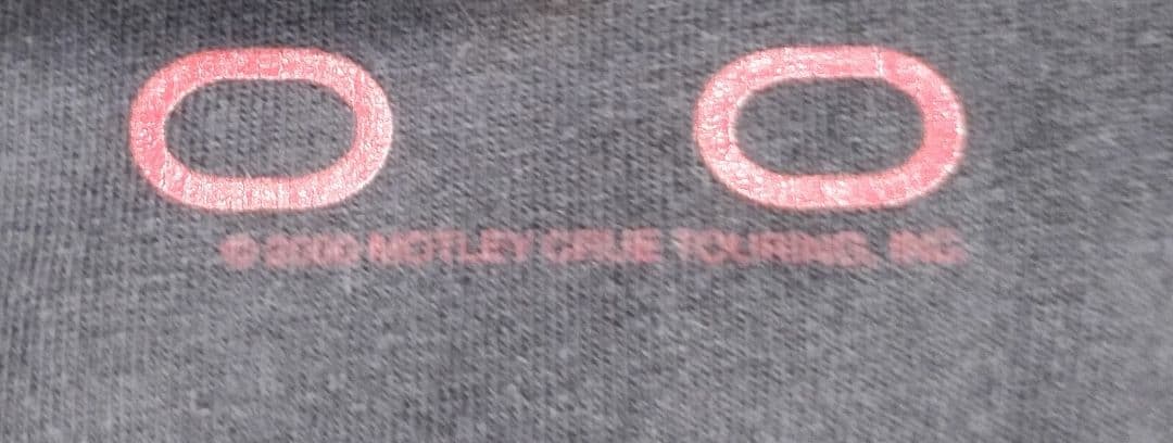 モトリー・クルー ニュータトゥー 2000ツアー Tシャツ Winterland