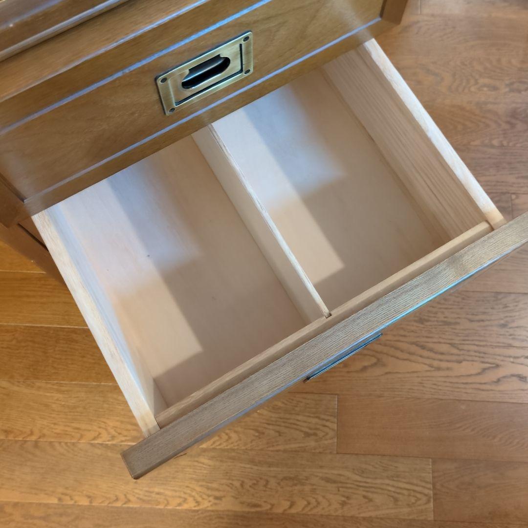 木製デスク ドレッサー