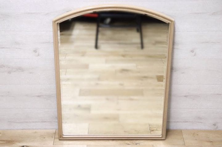 GMET380T○壁掛けミラー ウォールミラー 鏡 姿見 シンプルモダン 木製フ