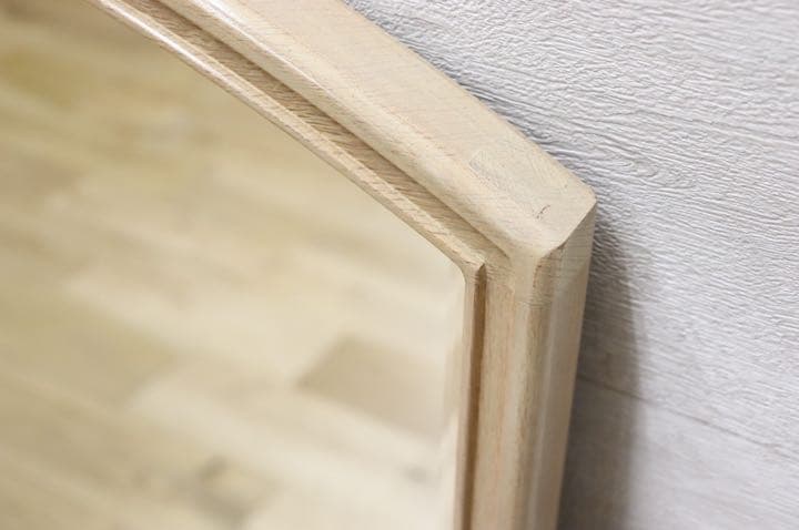 GMET380T○壁掛けミラー ウォールミラー 鏡 姿見 シンプルモダン 木製フ