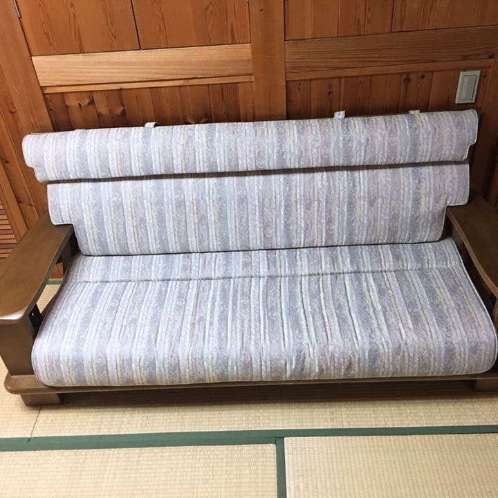 NITORIニトリ　布張り三人掛けソファ