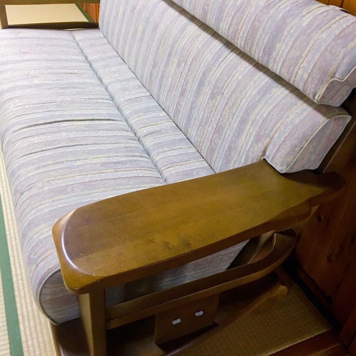 NITORIニトリ　布張り三人掛けソファ