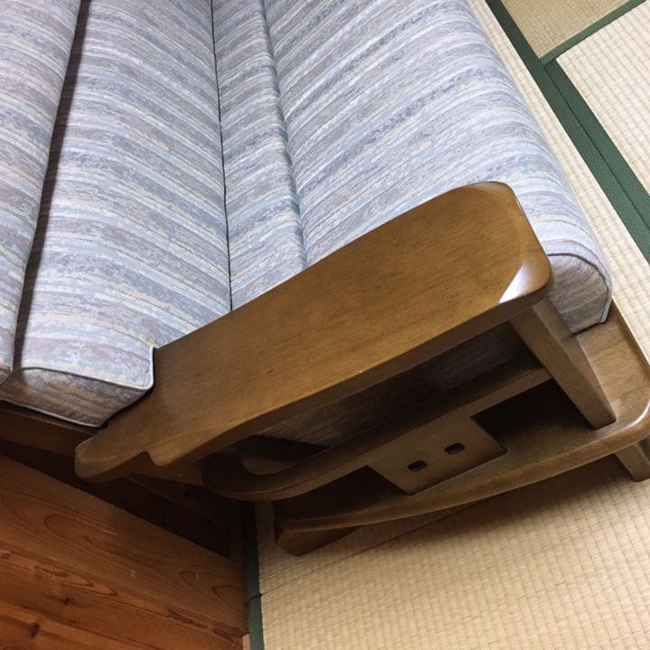 NITORIニトリ　布張り三人掛けソファ