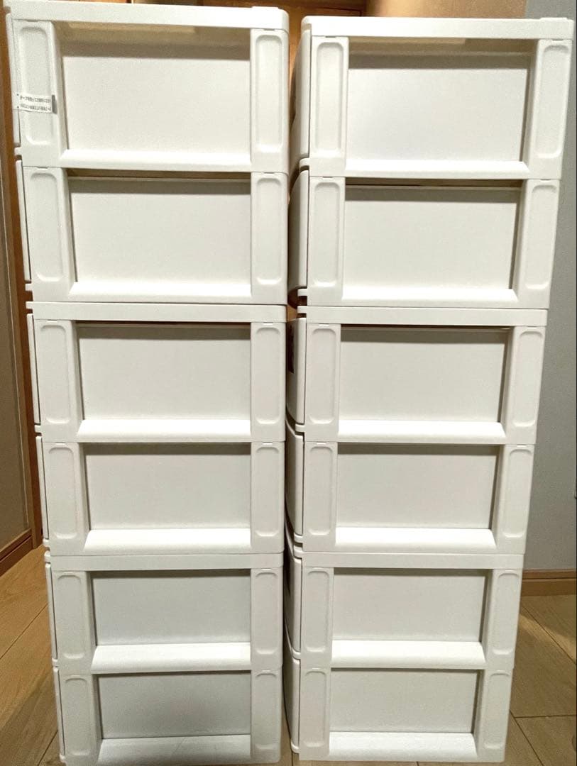 収納ケース　引出し2個×4、引出し3個×2