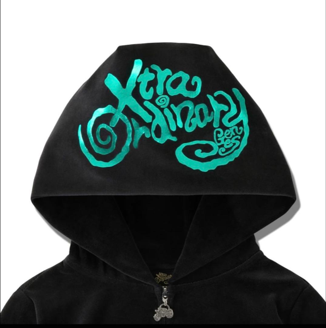 Velour Zip Hoodie Produced by XG【Sサイズ】 - メルカリ