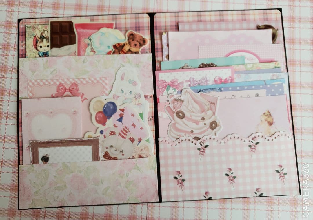 おすそ分けファイル　バラメモ　紙もの詰め合わせ